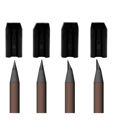 4-in-1 Eyebrow Pencil Sharpener - Duckbill Shape Tool for Perfect Makeup | Ideal for Eyebrow & Lip Pencils - Shop Internationally - Buy Online on SooperMarket.com