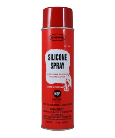 Sprayway SW946 Silicone Spray and Release Agent, 11 oz