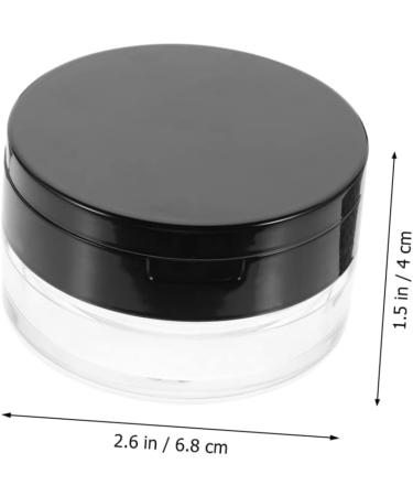 ibasenice 1 Set Loose Powder Box Powder Box Body Powder Case Offic Lotion Travel Plastic Nail Stickers Make up - Buy Online on SooperMarket.com