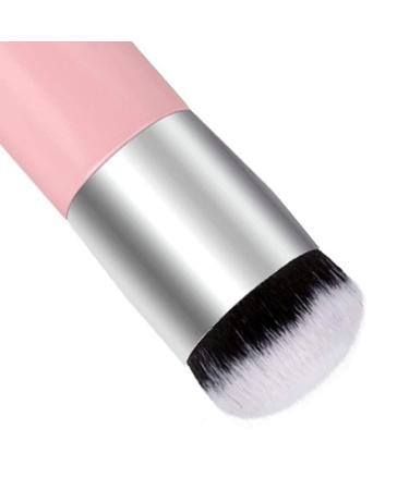 Buy Pink Large Round Buffer Foundation Makeup Brush - Short Wooden Handle for BB Cream - Health & Beauty Tools - Buy Online on SooperMarket.com