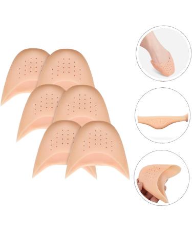 Cabilock 6pcs Silicone Gel Toe Protector Set - Reusable Dance Shoe Filler for Daily Use | Breathable Toe Sleeve Accessory - Buy Online on SooperMarket.com
