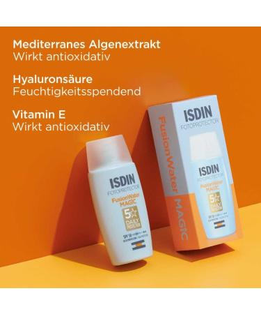 ISDIN Photoprotector Fusion Water Emulsion SPF 50 - Best Sunscreen for All Skin Types | International Shipping Available - Buy Online on SooperMarket.com
