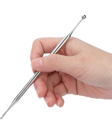 Double-Headed Ear Acupuncture Probe | Portable Stainless Steel Massage Device | Body Acupuncture Point Tool | Multi-Size Options for Optimal Care - Buy Online on SooperMarket.com