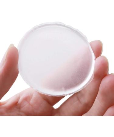Silicone Puff Cosmetic Foundation BB Cream Makeup Tool Clean Sponge Makeup Transparent Creative and Exquisite Workmanship Attractive - Buy Online on SooperMarket.com