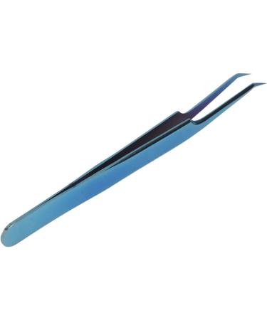 Eyelash Tweezers - Ergonomic Stainless Steel Slanted Tweezers for Nail Technicians | Ideal for Home Use - Buy Online on SooperMarket.com