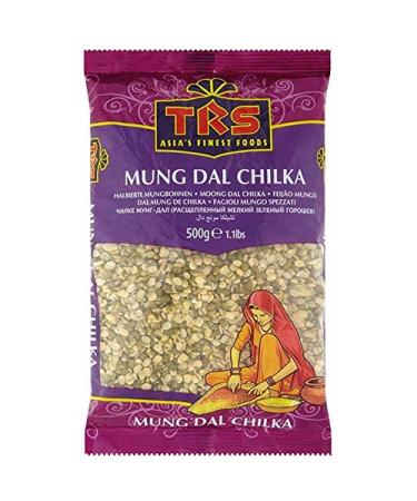 TRS Mung Dal Chilka (Split Mung with Husks) 500g
