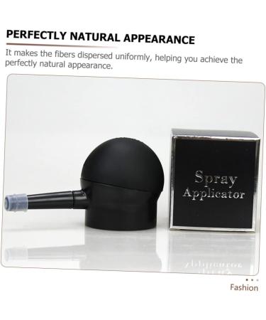 Baluue 1pc Silicone Nozzle Spray Application Atomizador Spray Applicator Pump Spray Tool Black 8.4x5.3cm Black - Buy Online on SooperMarket.com