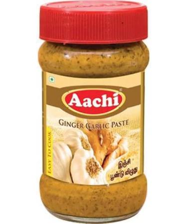 Aachi Ginger Garlic Paste 200gm - Authentic Indian Flavor for Cooking - Buy Online on SooperMarket.com