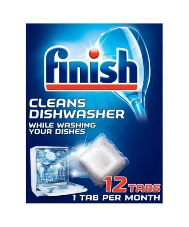 Finish In-wash Dishwasher Cleaner (12 tablets)