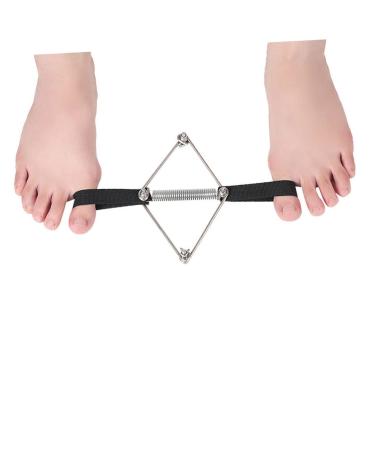 FOMIYES 2 Pcs Toe Straightener & Bunion Corrector Set - Nylon Black Toe Splint with Tension Band & Flex Tools for Hallux Valgus - Foot Strap Leash Holder for Bid Toe Alignment - Buy Online on SooperMarket.com