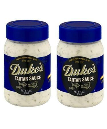 Duke's Tartar Sauce, 8.0 FL OZ (Pack of 2)