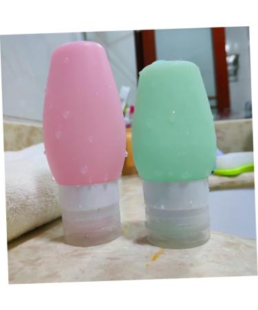 Didiseaon Set Small Travel Bottle Shampoo Tubes Refillable Bottle Container Silicone Makeup Bottle Travel Accessories Cosmetic Travel Containers Green Suit Disposable Silicone Tube 10.00X6.60X6.00CM As Shown - Buy Online on SooperMarket.com