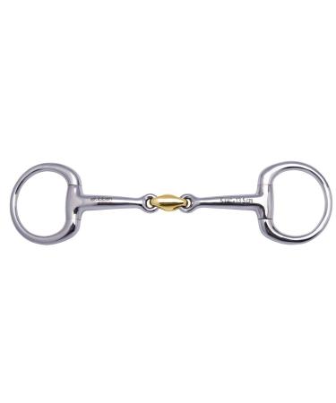 St bben bit 2234 olive head snaffle stainless steel 12.5 cm - 12 mm - Sweet Copper centerpiece