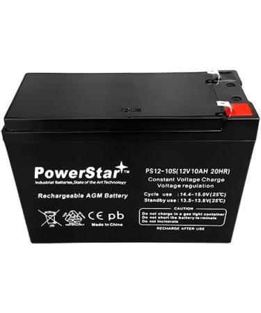 12V 10AH Replacement Battery for WP10-12SE & WP1012 - Sealed Lead Acid Portable Power - Buy Online on SooperMarket.com