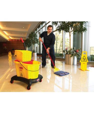 Rubbermaid Commercial Cut End Cotton Mop - 16 Oz. 1-Pack - For Indoor and Outdoor Use - Removes Dirt, Grease, and Stains - Premium Quality - Buy Online on SooperMarket.com