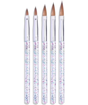 Nail Art Tip Round Flat Painting Drawing Carving Dotting Pen Builder Liner Acrylic Gel UV Polish Tools Painting Drawing Carving Dotting Pen - Buy Online on SooperMarket.com