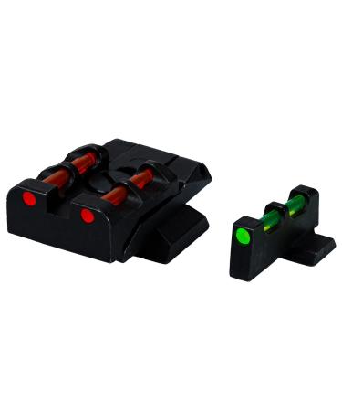 HIVIZ Sight Systems unisex adult Handgun HIVIZ Sight Systems Interchangeable Front and Rear Sight Set Smith Wesson M P, Green, Red, Black