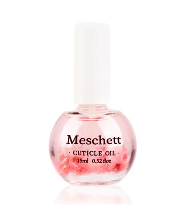 Cuticle Oil for Nails Cuticle Oil Contain Sweet Almond Oil for Nail Repair and Growth Treatment Nail Strengthener for Damaged Nails 15ml (Peach)