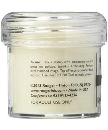 Ranger Embossing Powder .50oz Jar - Clear | High-Quality Crafting Supplies - Buy Online on SooperMarket.com
