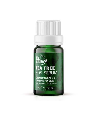 FARMASi Dr. C. Tuna Tea Tree Serum  Skin Care Serum Spot Treatment Targets Redness  Bumps  Acne  Dry Itchy Skin  Repairs  and Hydrates Skin  Natural Full Body Skincare Support  0.33 fl.oz (10 ml)
