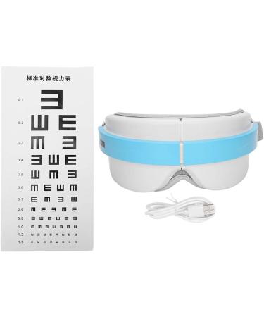 Intelligent Hot Compress Eye Massager - Vibration Therapy for Relaxation (Blue) | Shop Internationally - Buy Online on SooperMarket.com