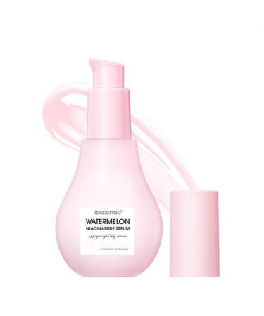 Watermelon Niacinamide Serum - Hydrating & Repair with Hyaluronic Acid Glycerin and Vitamin E - Lightweight Facial Serum & Makeup Primer Liquid Highlighter