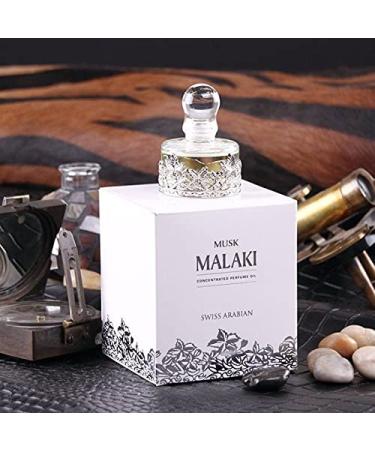 Swiss Arabian Musk Malaki - Luxury Products From Dubai - Long Lasting Addictive Personal Perfume Oil Fragrance - A Seductive Signature Aroma - 1 Oz - Buy Online on SooperMarket.com