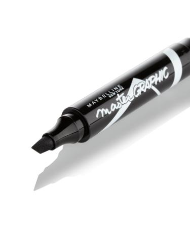 Maybelline Master Graphic Eyeliner Bold Black 2.5ml - Professional Precision Eyeliner - Buy Online on SooperMarket.com