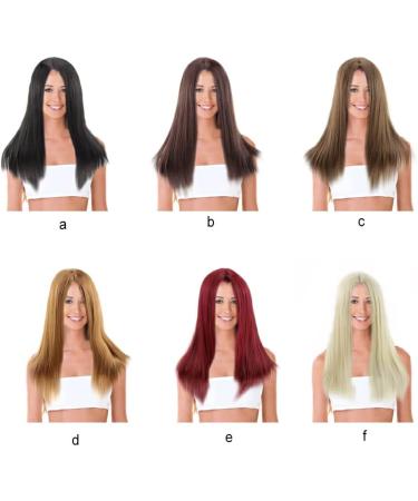 kawehiop Women Wig Headband Adjustable Long Straight Breathable Hair Heat Resistant Washable Decoration Dressing Hairpiece 5# - Buy Online on SooperMarket.com