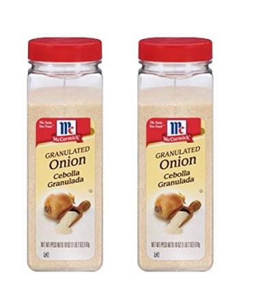 McCormick Granulated Onion, 18 oz (Pack of 2)