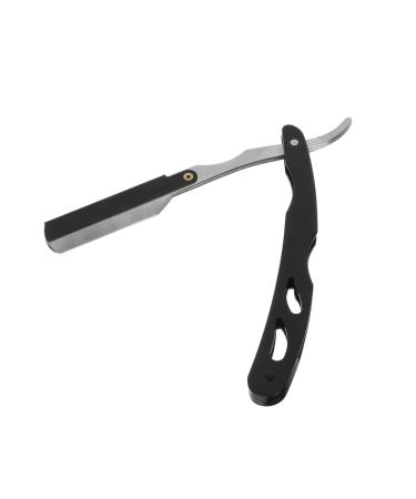 Didiseaon 1pc Razor M quinas De Afeitar Para Hombres Beard Shaver Beard Trimmer Beard Shaving Cutter Hair Salon Beard Cutter Eyebrow Shaping Cutter Man Stainless Steel Simple Holder