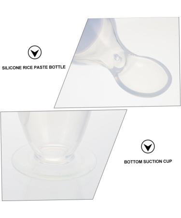 Ibasenice 3-Pack Silicone Grain Feeder Bottles | Muesli & Rice Cereal Feeding | Baby-Friendly 21x5x5cm | International Shipping Available - Buy Online on SooperMarket.com