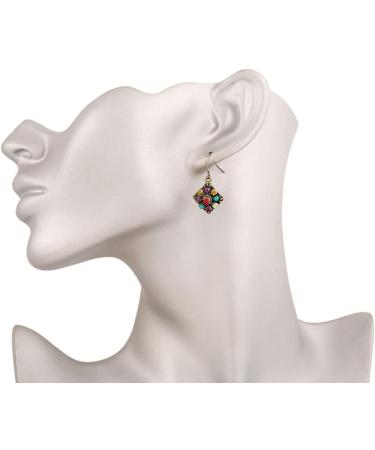 EXCEART 9 Pairs Bohemian Ethnic Earrings Rhinestone Earrings Retro Rhinestone Bohemian Jewelry Dangler Miss - Buy Online on SooperMarket.com