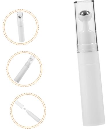 Mikinona Essential Oil Creami Eye Creams Cosmetics Applicator Refillable Cream Bottle Eye Cream Bottle with Roller Tool Essence Container White Travel Bottle Portable - Buy Online on SooperMarket.com