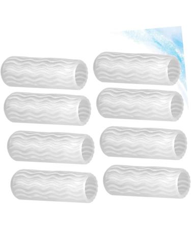 Healeved Silicone Toe Sleeves - 4 Pairs | Adjustable Toe Separators for Sports | Toe Protector Caps & Tubes Set - Buy Online on SooperMarket.com