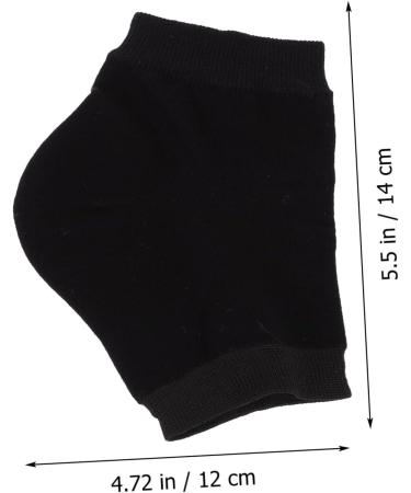 minkissy 20 Pairs Silicone Heel Socks Heel Socks for Dry Cracked Feet Cracked Heels Moisturizing Heel Socks Spa Socks Foot Protectors for Feet Portable Heel Socks Toe Socks Comfortable - Buy Online on SooperMarket.com