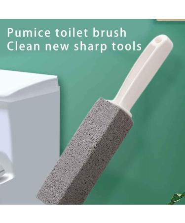 Dajidafu ABS Stone Toilet Brush Portable Long Handle Handheld Replacement Reusable Hanging Home Basin Brushes Accessories - Buy Online on SooperMarket.com