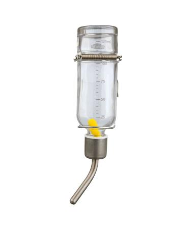 Trixie Small Animal Glass Water Bottle 125 ml