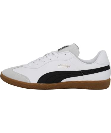 PUMA Unisex King 21 IT Soccer Shoe - Size 43 EU | Puma White & Black Gum - Shop Internationally - Buy Online on SooperMarket.com