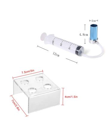Kalolary 4-Hole Silicone Lipstick Mold DIY Makeup Tool Set with Lipstick Demoulder - Buy Online on SooperMarket.com