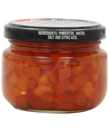 Mario Camacho Pimientos Diced 4oz (Pack of 12) - Premium Quality Spanish Peppers - Buy Online on SooperMarket.com
