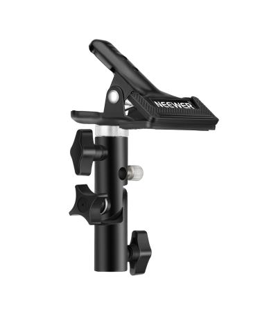 NEEWER Photo Studio Heavy Duty Metal Clamp Holder with 5/8" Light Stand Attachment for Reflector