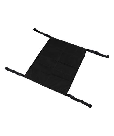 Double Oxygen Tank Holder Hook Design Portable Oxygen Tank Holder Bag Quick Removed 600D Oxford Cloth for Home (Black)