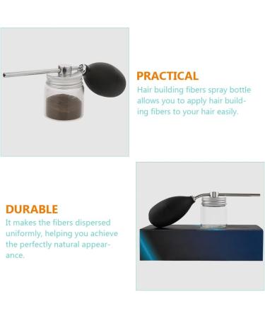 Healeved Duster Portable Concealer Spray Bottle Household Hair Fiber Holder Empty Major Glass - Buy Online on SooperMarket.com