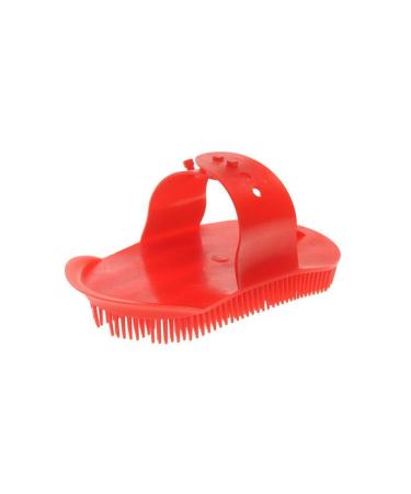 Roma Plastic Sarvis Curry Comb Red Large