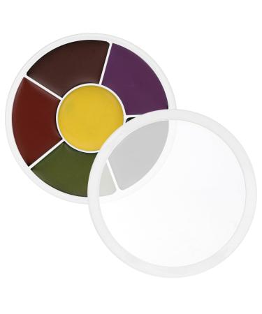 Angoily 1pc Halloween Paint Face Painting Pallet Halloween Makeup Paint Face Paint Kit Professional Halloween Face Paint for Adults Face Color Art Painted Child Makeup Palette Oil Paint