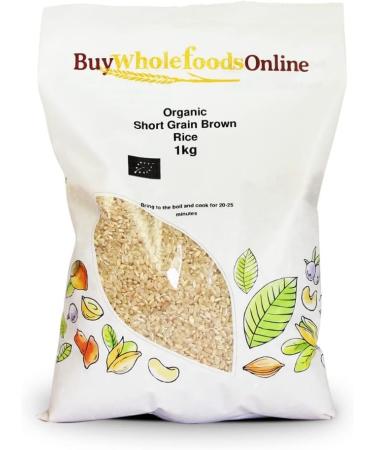Organic Short Grain Brown Rice 1kg (BWFO) - Buy Online on SooperMarket.com