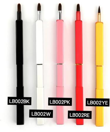 Didiseaon Travel Lip Brush Cosmetics Lip Brush Retractable Lip Brush Lip Brush Applicator Lipstick Brush Lipstick Applicator Makeup Lip Brush Makeup Brush Tool Red Earth Tones 9.3*1cm Red - Buy Online on SooperMarket.com