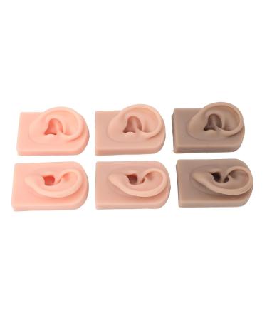 Flexible Waterproof Human Ear Model Set - Perfect for Novice Practice - 3 Pairs - Buy Online on SooperMarket.com