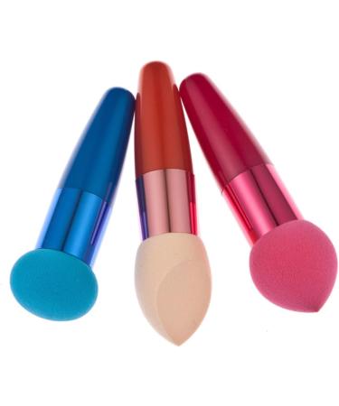 Housoutil 9 Pcs Makeup Brush Sponges Sponge Brush Concealer Brush Contour Brush Lip Brush Travel Major - Buy Online on SooperMarket.com